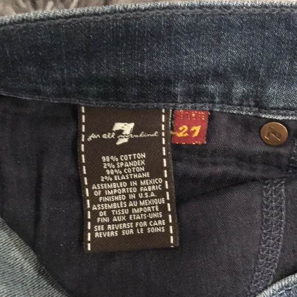 7 for all mankind Roxanne skinny jeans size 27 - Picture 6 of 6